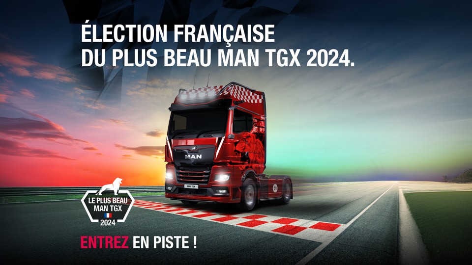 Participez au concours du Plus Beau camion MAN 2024 !